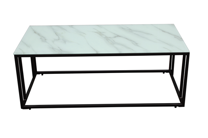 Venture Home Rock 2.0 Soffbord 60 x 120 Vit/Svart