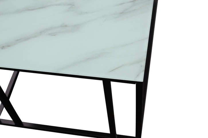 Venture Home Rock 2.0 Soffbord 60 x 120 Vit/Svart