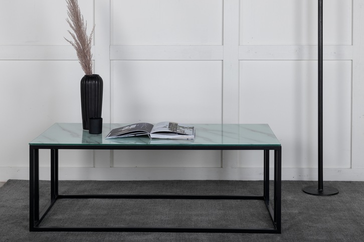 Venture Home Rock 2.0 Soffbord 60 x 120 Vit/Svart