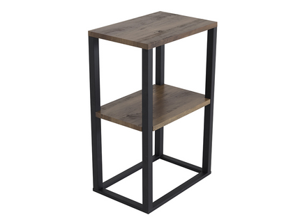 Venture Home Rise Sängbord 70 x 45 x 30 Svart/Brun