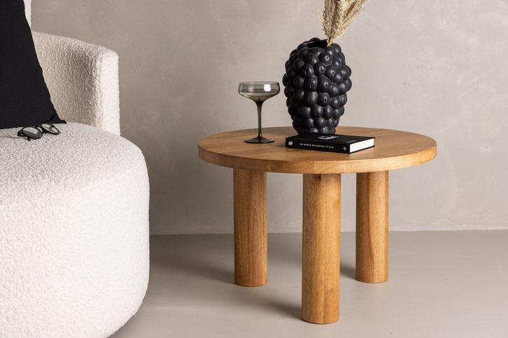 Venture Home Duxbury Soffbord Ø60 Brun