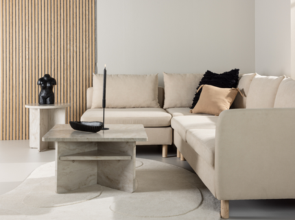 Venture Home Zero 3-Sits Soffa Beige 295x83
