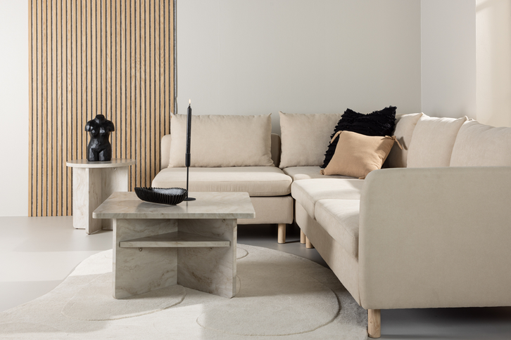 Venture Home Zero 3-Sits Soffa Beige 295x83
