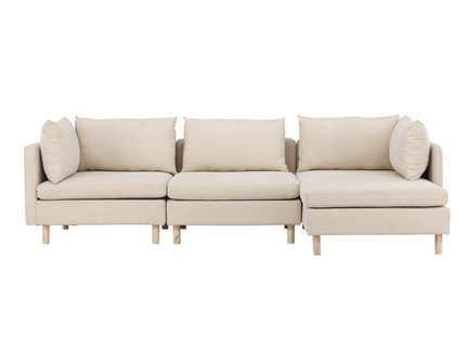 Venture Home Zero 3-sits Soffa Beige 277x83
