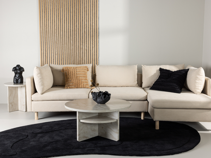 Venture Home Zero 3-sits Soffa Beige 277x83