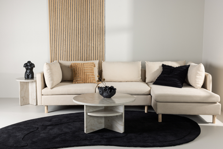 Venture Home Zero 3-sits Soffa Beige 277x83