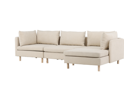 Venture Home Zero 3-sits Soffa Beige 277x83