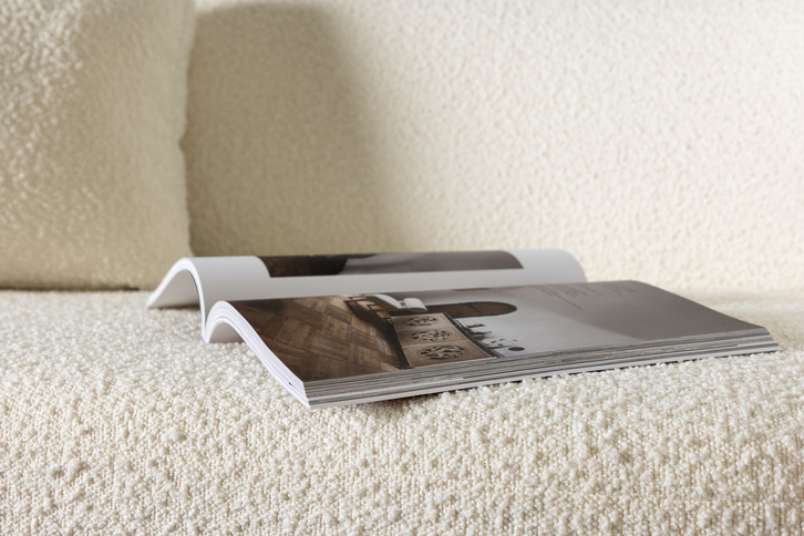 Venture Home Luna 3-Sits Soffa Vit