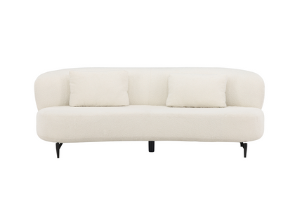 Venture Home Luna 3-Sits Soffa Vit