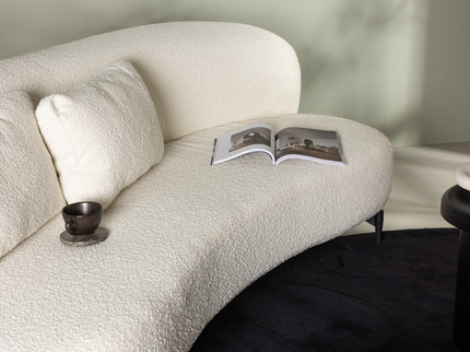 Venture Home Luna 3-Sits Soffa Vit