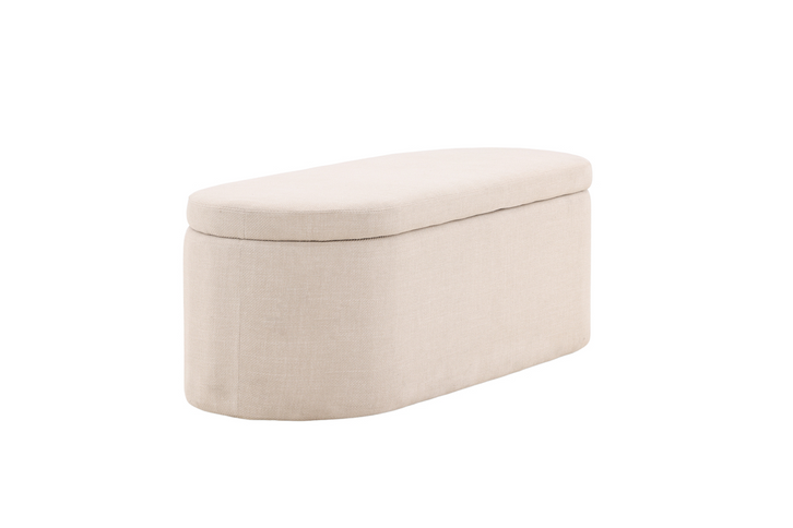 Venture Home Potenza Ottoman 50 x 130 x 47 Off-white