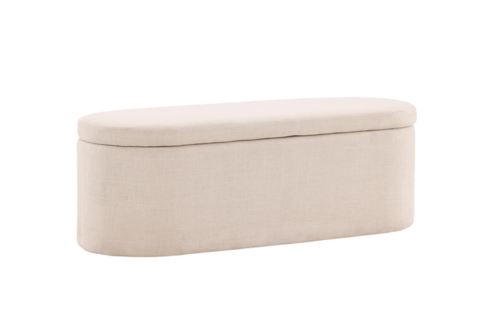 Venture Home Potenza Ottoman 50 x 130 x 47 Off-white