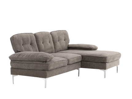 Venture Home Remis 3-Sits Soffa Mörkgrå