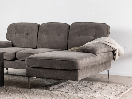 Venture Home Remis 3-Sits Soffa Mörkgrå