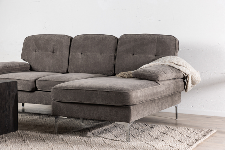 Venture Home Remis 3-Sits Soffa Mörkgrå