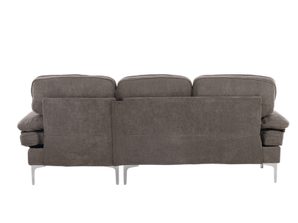 Venture Home Remis 3-Sits Soffa Mörkgrå