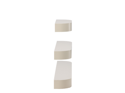Venture Home Glow Vägghylla Glow 3-pack Beige