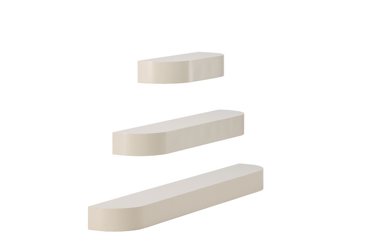Venture Home Glow Vägghylla Glow 3-pack Beige