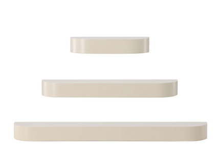 Venture Home Glow Vägghylla Glow 3-pack Beige
