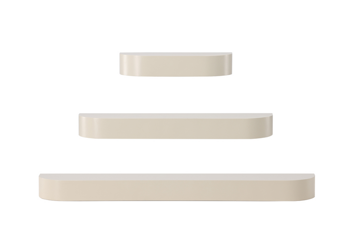 Venture Home Glow Vägghylla Glow 3-pack Beige