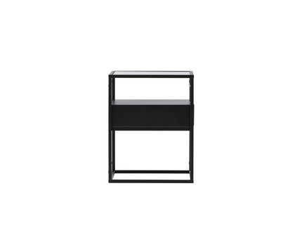 Venture Home Fortaleza Sidobord 40 x 40 Svart