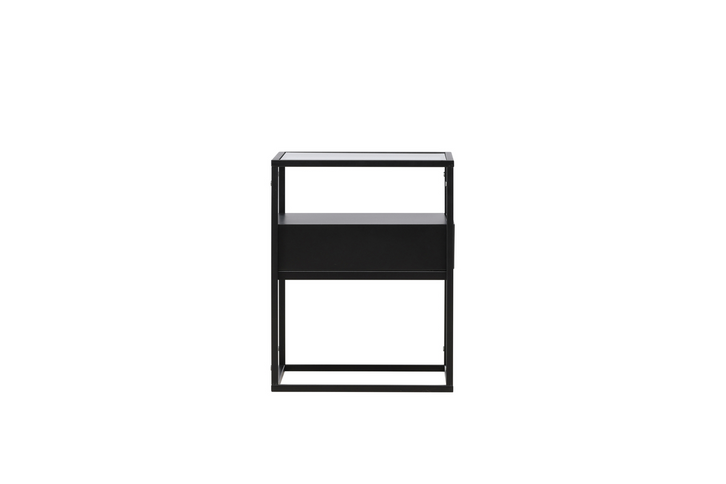 Venture Home Fortaleza Sidobord 40 x 40 Svart