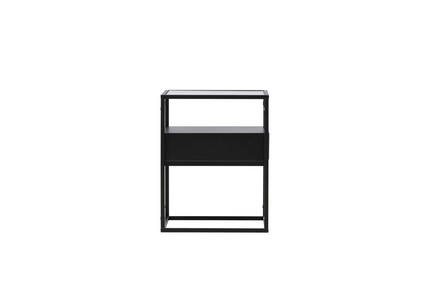 Venture Home Fortaleza Sidobord 40 x 40 Svart