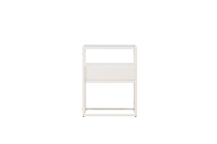 Venture Home Fortaleza Sidobord 40 x 40 Vit