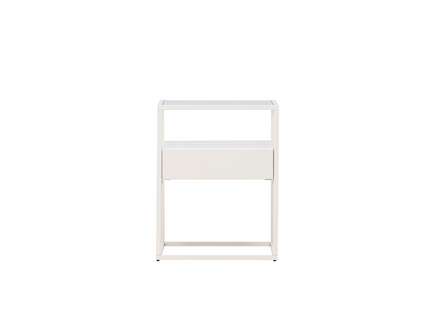 Venture Home Fortaleza Sidobord 40 x 40 Vit