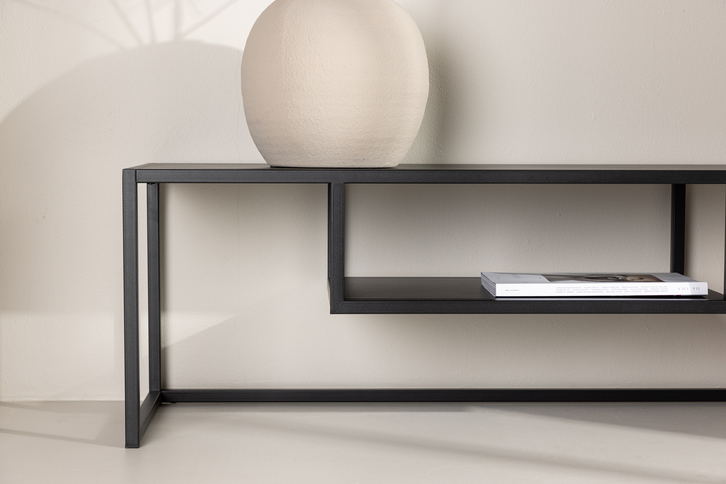 Venture Home Riverside TV-bänk 120 x 40 Svart