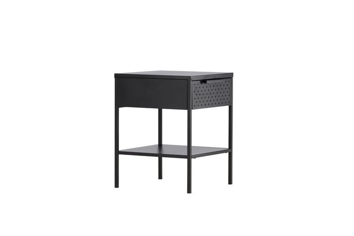 Venture Home Sacramento Sängbord 40 x 40 Svart