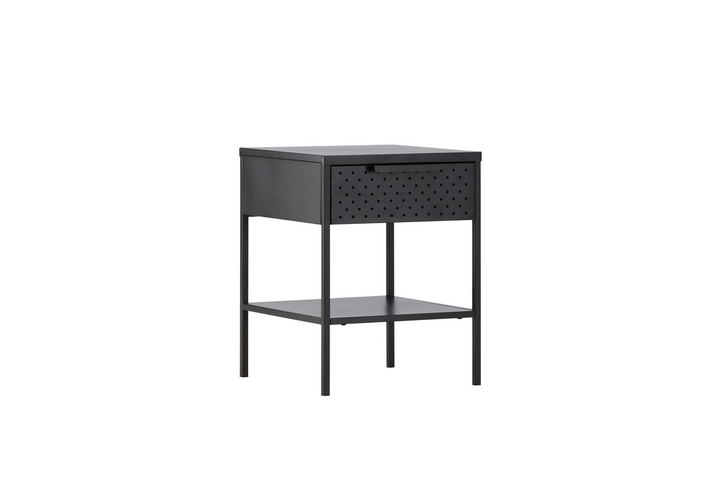 Venture Home Sacramento Sängbord 40 x 40 Svart
