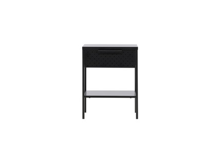 Venture Home Sacramento Sängbord 40 x 40 Svart