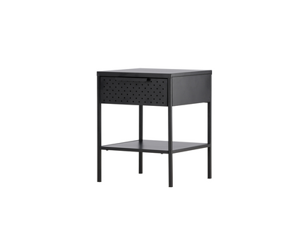 Venture Home Sacramento Sängbord 40 x 40 Svart