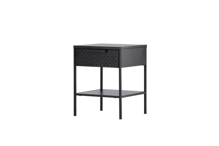 Venture Home Sacramento Sängbord 40 x 40 Svart
