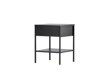 Venture Home Sacramento Sängbord 40 x 40 Svart