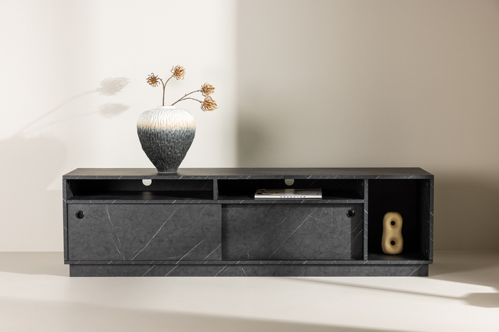 Venture Home Girona TV-bänk 180 x 50 Svart