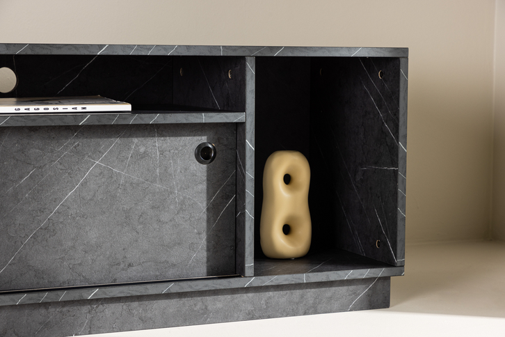 Venture Home Girona TV-bänk 180 x 50 Svart