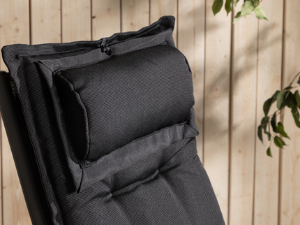Venture Home Cushion Positionsdynor 46 x 116 Svart