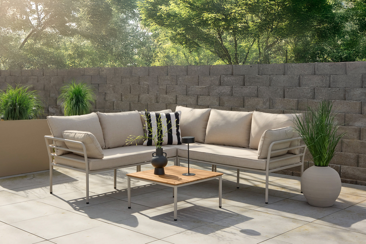 Venture Home Penh Loungegrupp Beige Utomhus