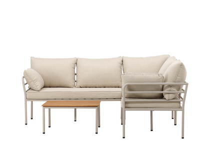 Venture Home Penh Loungegrupp Beige Utomhus
