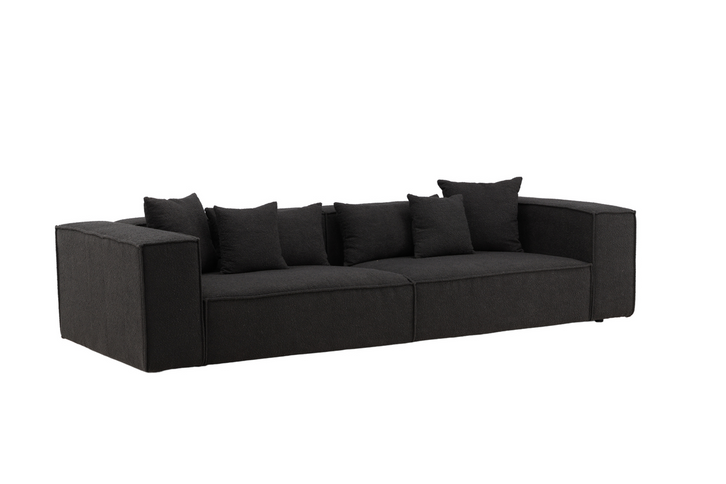 Vind Gillholmen 4-Sits Soffa Svart