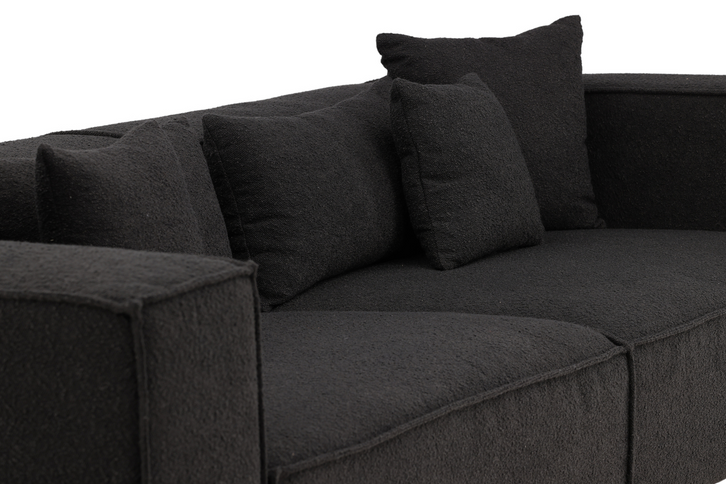 Vind Gillholmen 4-Sits Soffa Svart