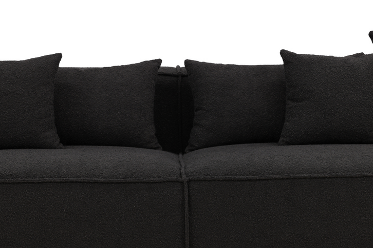 Vind Gillholmen 4-Sits Soffa Svart