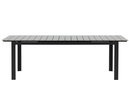 Venture Home Levels Rektangulärt Matbord Utomhus Svart 75 x 229 x 100