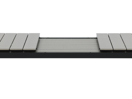 Venture Home Levels Rektangulärt Matbord Utomhus Svart 75 x 229 x 100