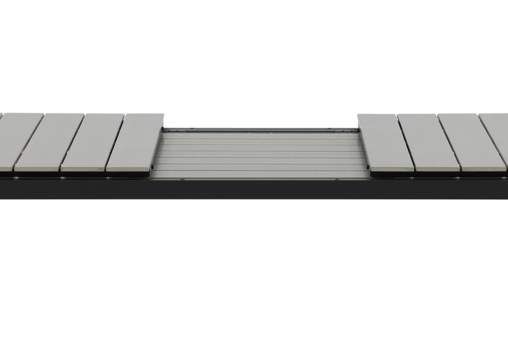 Venture Home Levels Rektangulärt Matbord Utomhus Svart 75 x 229 x 100