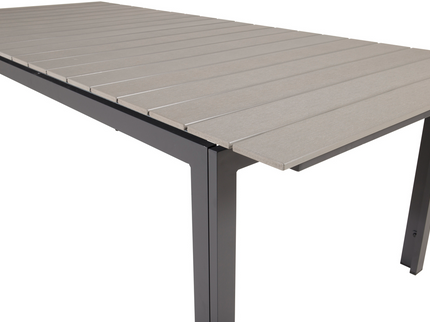 Venture Home Levels Rektangulärt Matbord Utomhus Svart 75 x 229 x 100