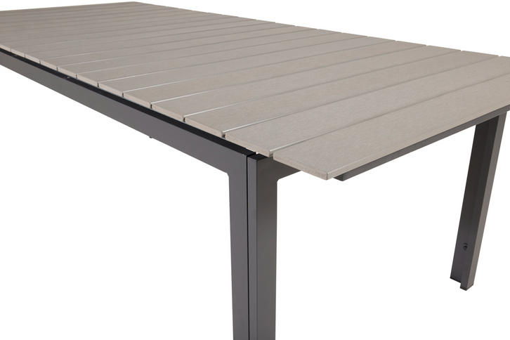 Venture Home Levels Rektangulärt Matbord Utomhus Svart 75 x 229 x 100