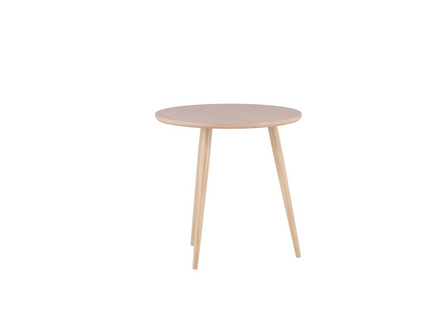 Vind Askim Sidobord Ø48 Beige
